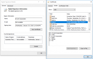 D-Link Zertifikate verbreiten Malware