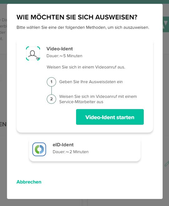 Signius Verimi eID-Ident Video-Ident