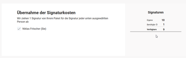 übernahme-signaturkosten